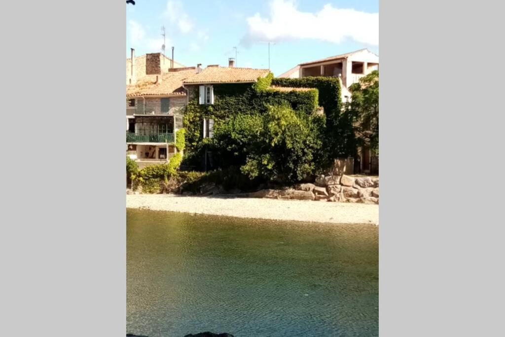 Character Filled House Overlooking The River Cesse Bize-Minervois Luaran gambar